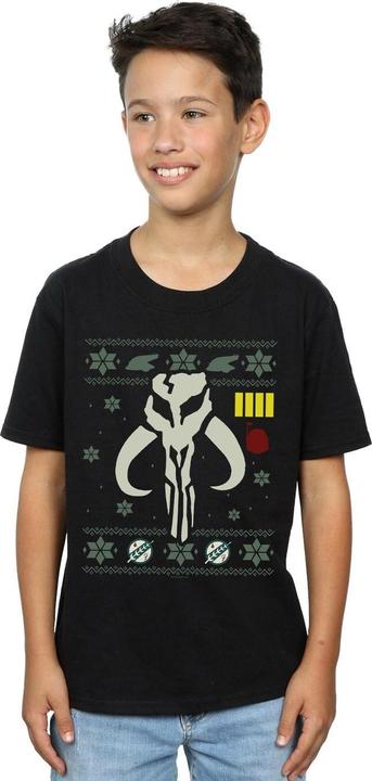 Immagine prodotto Star Wars Christmas Bantha Skull Maglietta Ragazzi (140, 146)