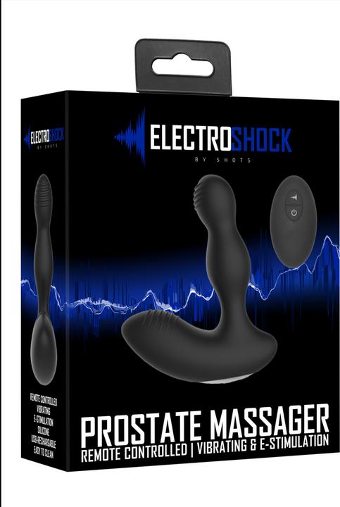 Productafbeelding Shots Op afstand bedienbare E-Stim & vibrerende prostaat massager
