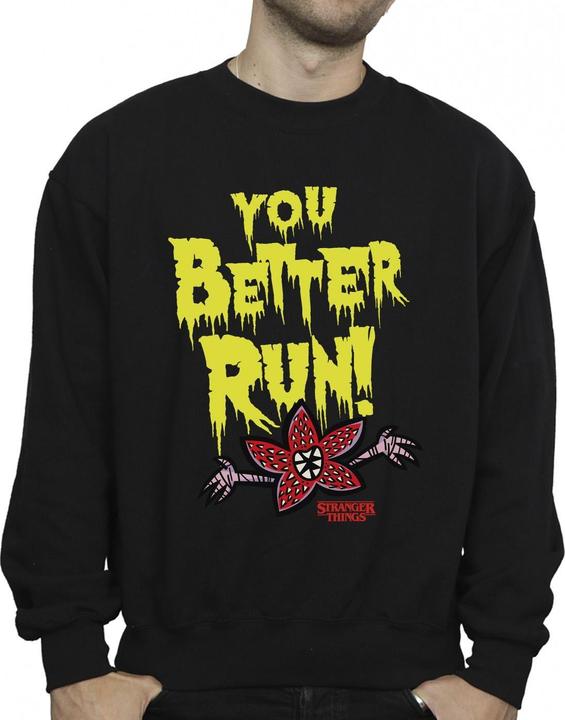 Produktbild Netflix Stranger Things You Better Run Sweatshirt (XXL)