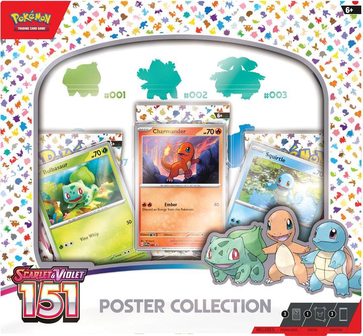Produktbild Pokémon TCG Scarlet & Violet 03,5 Poster Box (Englisch, Box Set & Collection)