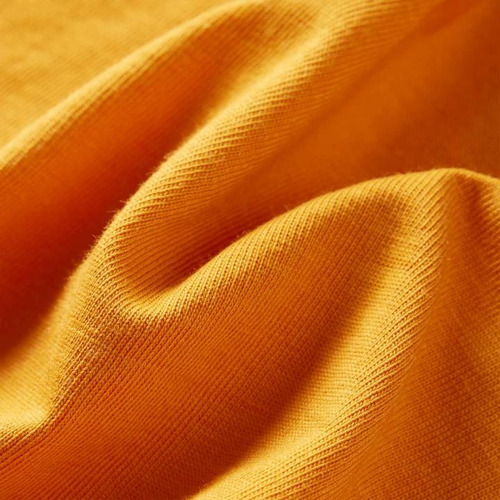 Image du produit VidaXL T-shirt manches longues enfant Ocre 92,Composition : 100 % coton,Couleur (92)