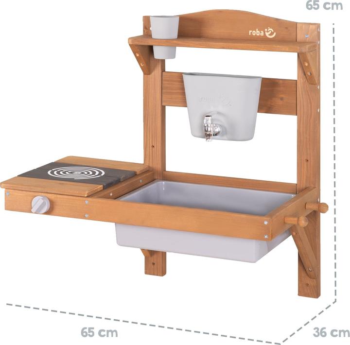 Image du produit Roba Cuisine de jeu et de boue à suspendre