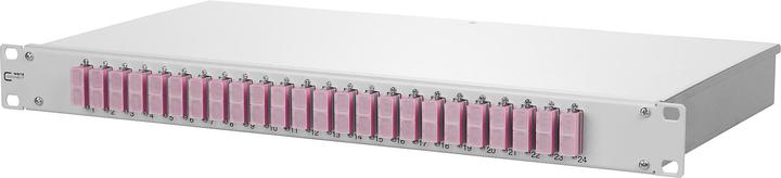 Actual product image Metz Connect 150250BB24-E. Connector: SC. Colour of product: Silver, Material: Aluminium, Rack capacity: 1