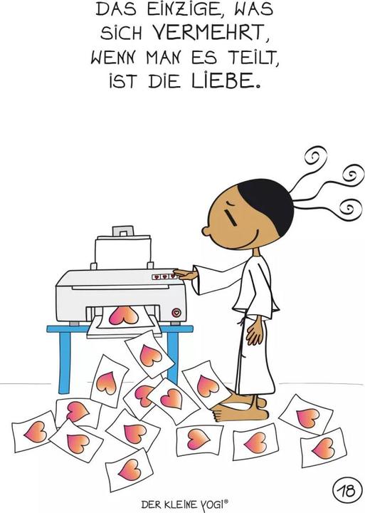 Image du produit Der Kleine Yogi Herzbotschaften (Allemand, Barbara Liera Shower, 2020)