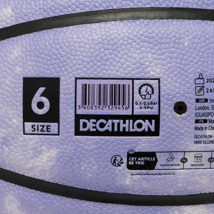 Image du produit Tarmak Ballon de basketball taille 6 - BT500 Touch Violet