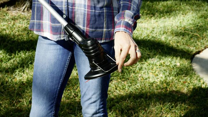 Actual product image Hammersmith Battery Lawn Trimmer "Bionic Trimmer