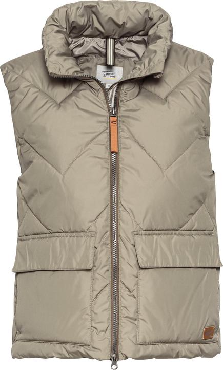 Camel Active Kurze Steppweste aus recyceltem Polyester (48)