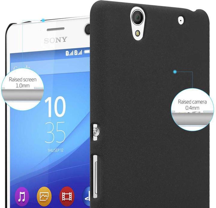 Actual product image Cadorabo Hard Cover Frosty Cover (Sony Xperia C4)