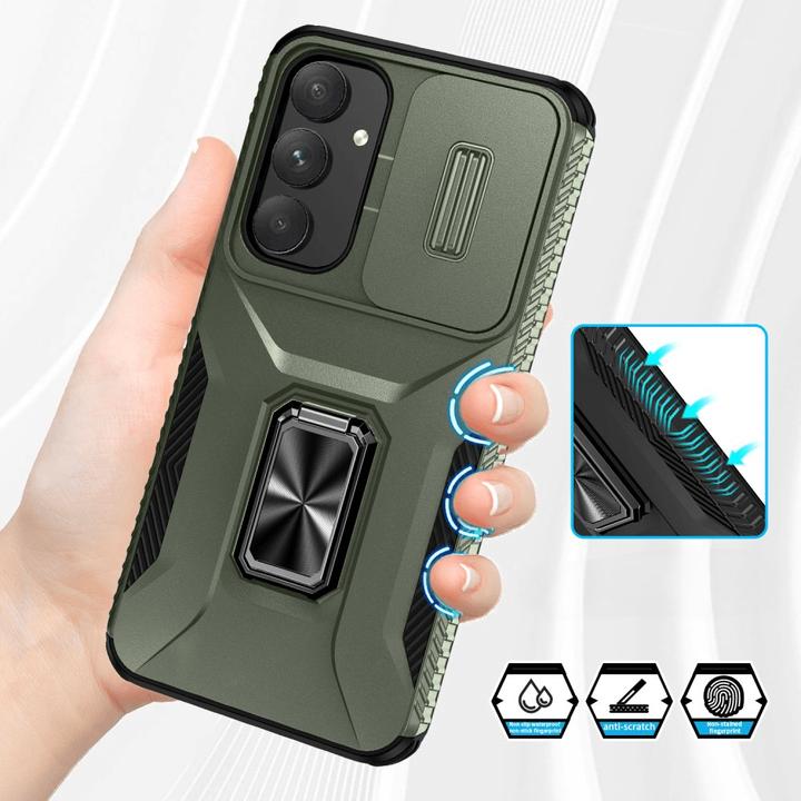 Actual product image Cover-Discount Galaxy A55 - Armor Case with kickstand (Samsung Galaxy A55)