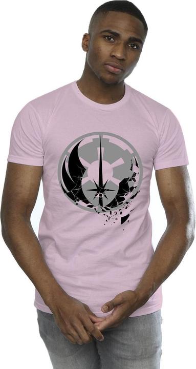 Image du produit Star Wars - T-shirt OBI-WAN KENOBI FRACTURED LOGOS - Homme (XXL)