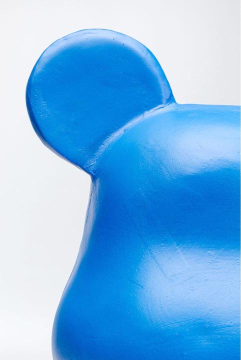 Actual product image Kare Design Deko Figur Bear Blau 51cm