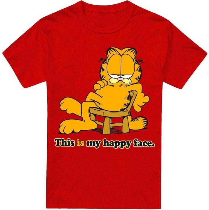 Immagine prodotto Garfield Happy Face Maglietta Adulto Unisex (XL)
