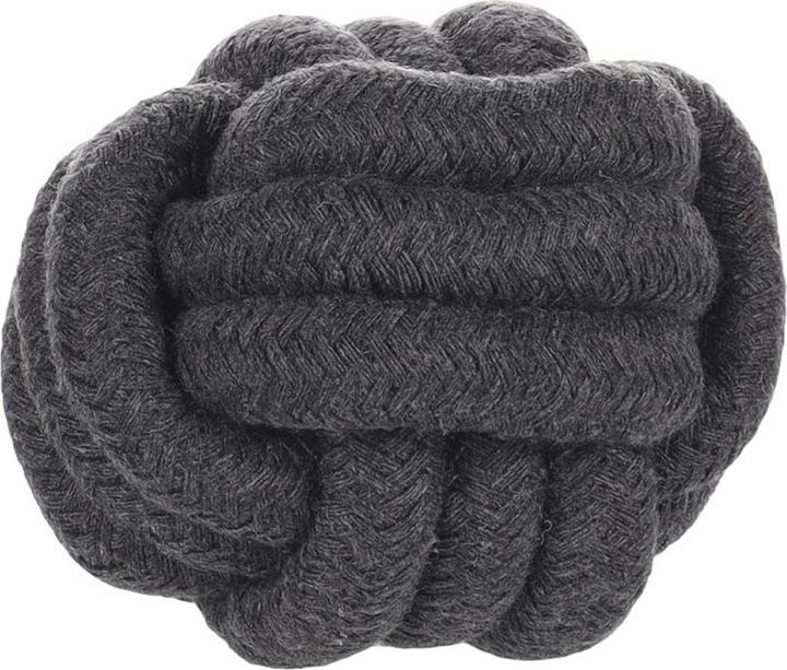 Actual product image Flamingo Knotted ball Ringo dark grey medium (Ball toy dog)