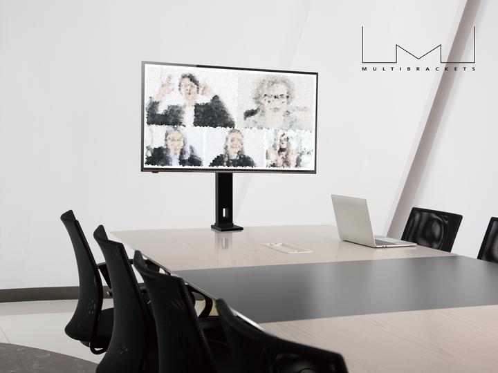 Produktbild Multibrackets Monitorhalter 37" bis 55", schwarz, Max 35 kg (Tisch, 55")
