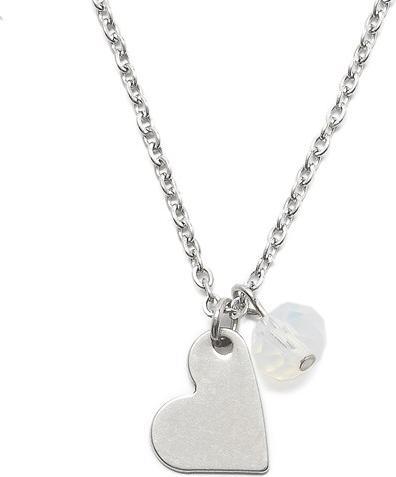 Proud MaMa Steel Collection Halskette - Herz Silber