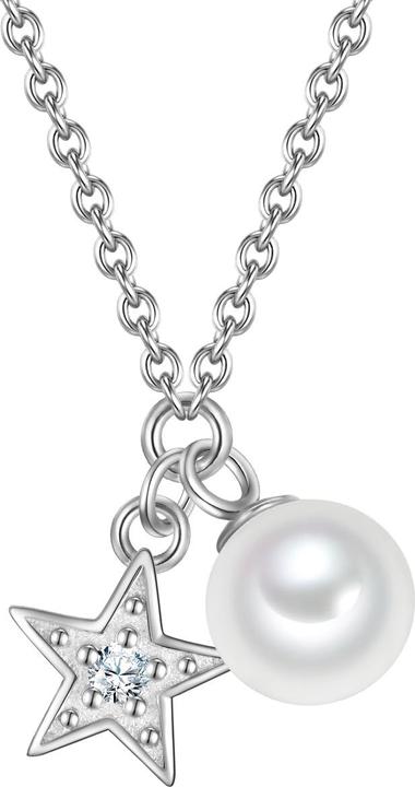 Produktbild Glanzstücke München Damen Kette Stern Sterling Silber - 34552 (Sterling Silber, 40 - 45 cm)