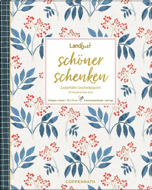 Produktbild Geschenkpapier-Buch - Schöner schenken (Geschenkpapier, 10 x)