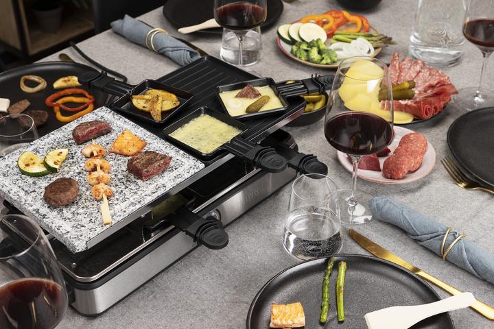 Produktbild Princess Raclette 8 Stone und Grill Deluxe