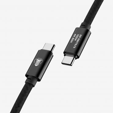 Actual product image Cobra CobraTether USB-C Cable 20Gbit 1.2m Black (1.20 m, USB 3.2)
