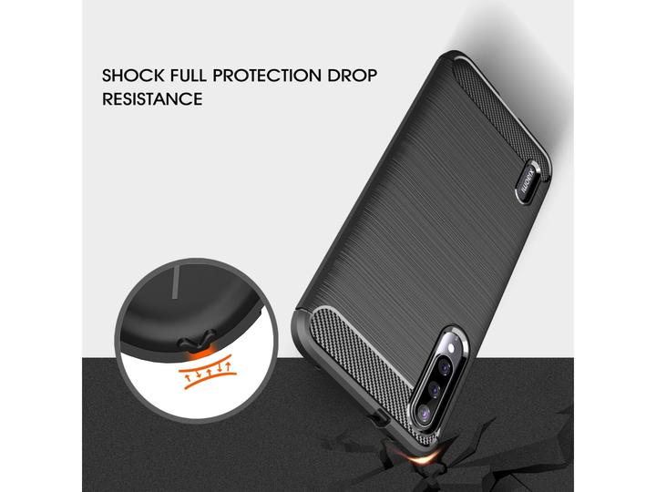 Actual product image Screenguard Xiaomi Mi A3 Hull Carbon Brushed Soft TPU (Mi A3)