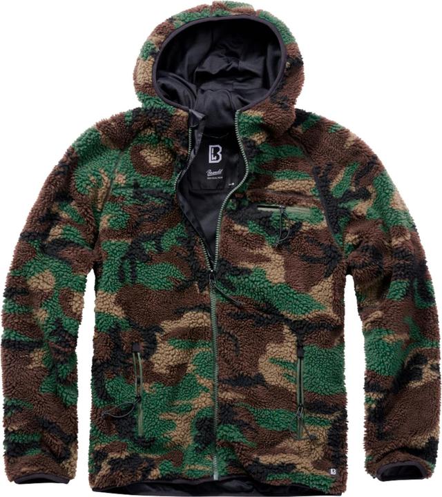 Actual product image Brandit Teddy Fleece Worker Jacket - 12256 (L)