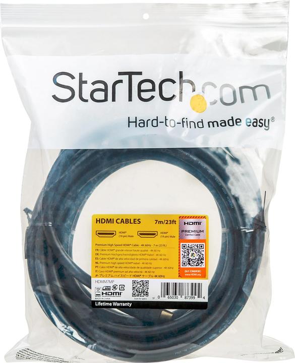 Produktbild StarTech HDMI (Typ A) — HDMI (Typ A) (7 m, HDMI)