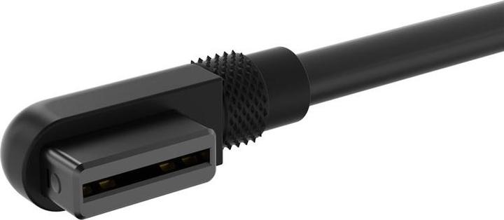 Actual product image Corsair iCUE LINK Cable, 2x 200mm with Straight/Slim 90° connectors, Black