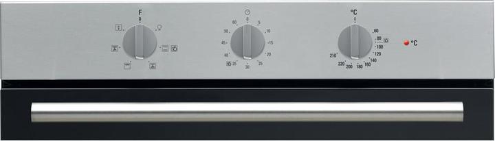 Actual product image Hotpoint FA2 530 H IX HA 66 L A Black, Stainless steel