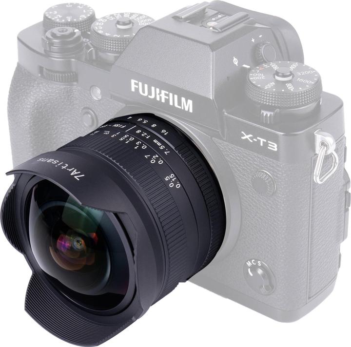 7artisans 7.5 mm F/2.8 Fisheye Mark II (Fujifilm X, APS-C / DX)