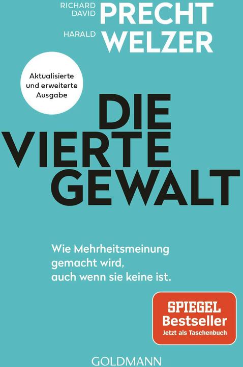 Immagine prodotto Die vierte Gewalt (Tedesco, Harald Welzer, Richard David Precht, 2024)