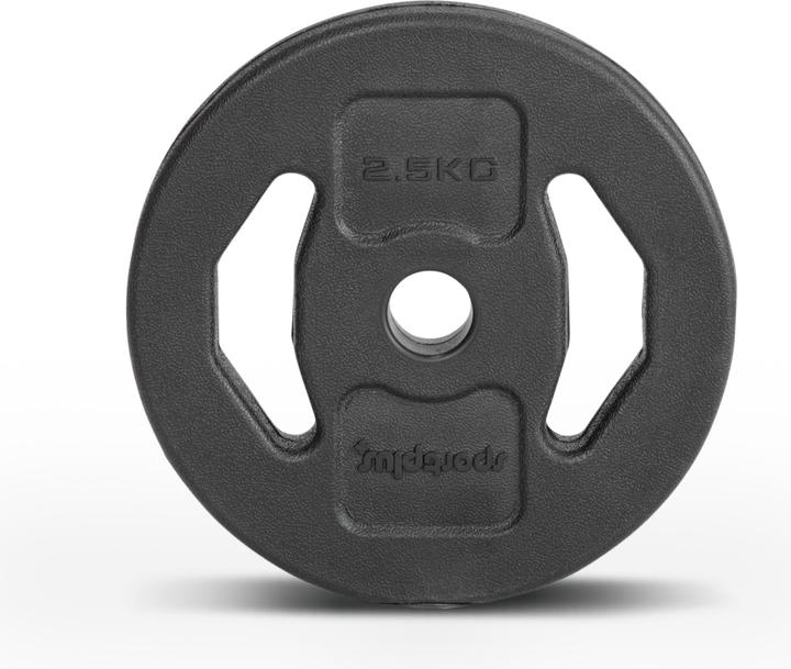 Immagine prodotto Sportplus Set di piastre di peso da 25 kg (4 x 5 kg, 2 x 2,5 kg)