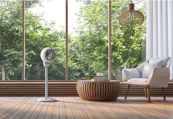 Actual product image Ideal FAN1 desk/standing fan, HxWxD 905 x 310 x 310 mm, 4 speed settings, 1 - 14 W (55 dB)