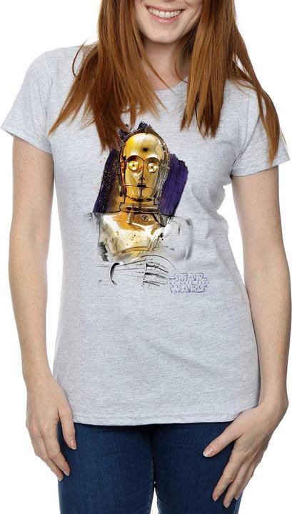 Produktbild Star Wars The Last Jedi C3PO Brushed TShirt (S)