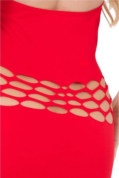 Actual product image Pink Lipstick Womaniser Seamless Dress (One size)