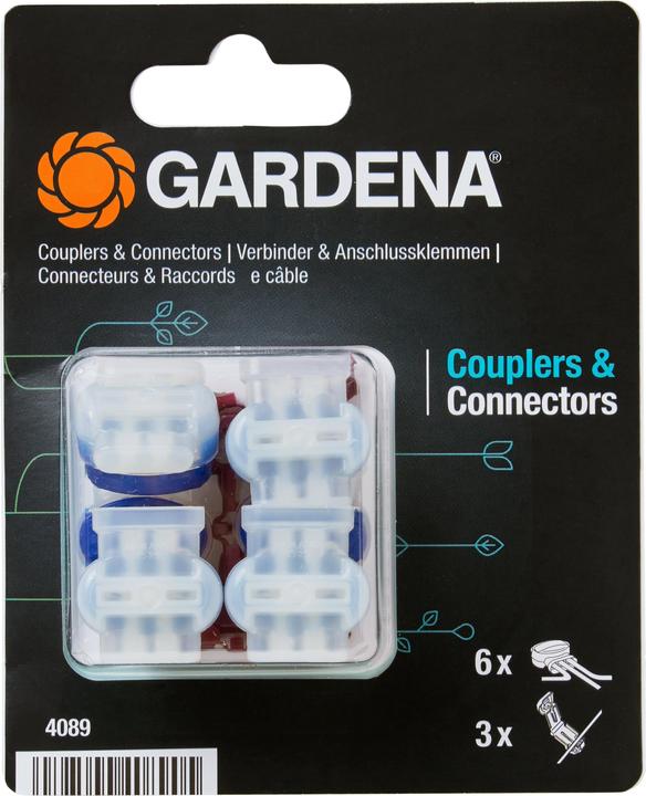 Produktbild Gardena Verbinder/Anschlussklemmen (Mähroboter, Mähroboter Installation)