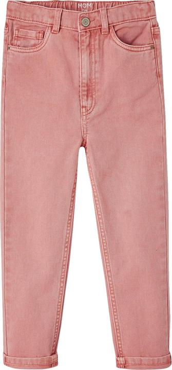 Actual product image Vertbaudet Girls' mom trousers, SLIM waist size (86)