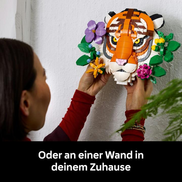 Actual product image LEGO Fauna Collection - Tiger (31217, LEGO Art)