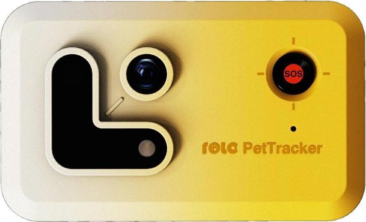 Produktbild Enabot Rola PetTracker – Hunde-Tracker mit eingebauter Kamera – Gelb
