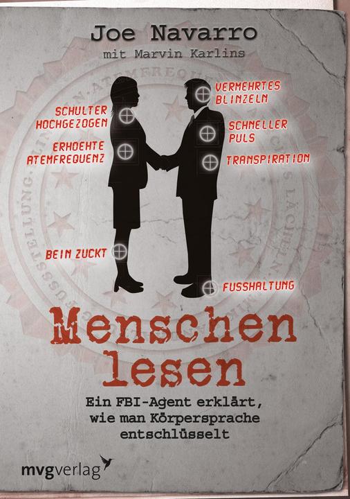Actual product image Menschen lesen (German, Joe Navarro., 2010)