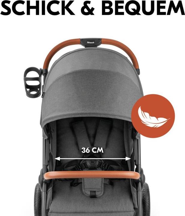 Produktbild Hauck Buggys & Sportwagen Buggy & Sportwagen UpTown Black (mit Liegefunktion