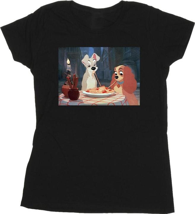 Image du produit Disney - T-shirt LADY AND THE TRAMP SPAGHETTI PHOTO - Femme (XXL)