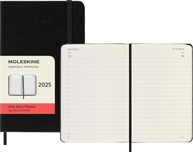 Produktbild Moleskine Tageskalender (A6, Pocket, Englisch)