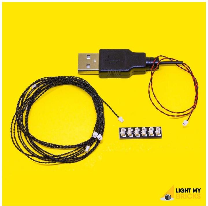 Light my bricks Kit d'éclairage LED pour LEGO - Kit de connexion Multi Light