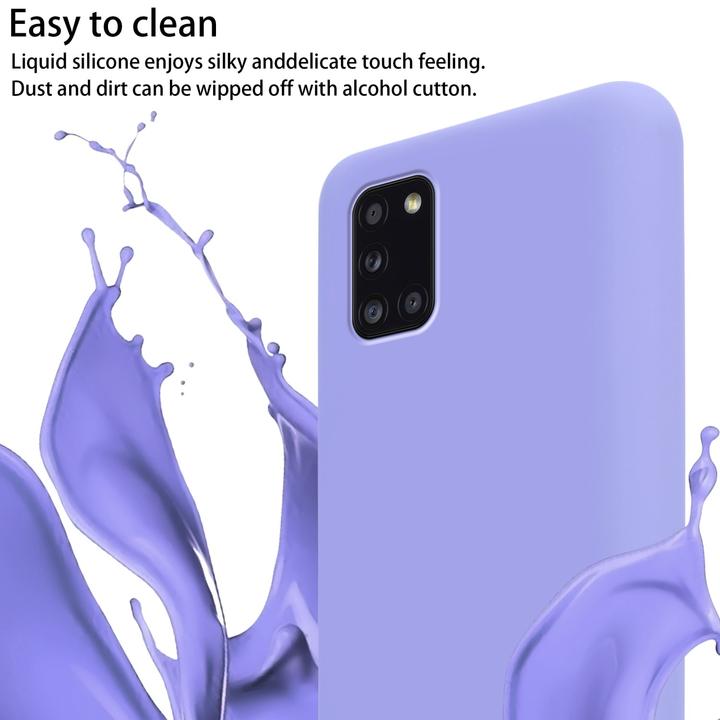 Actual product image Cadorabo TPU Cover Mobile Phone Chain Liquid (Samsung Galaxy A31)