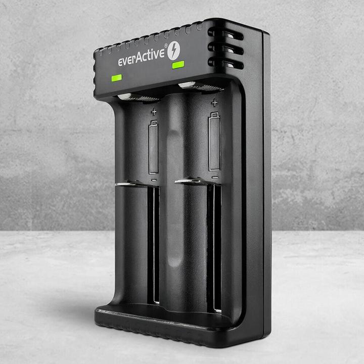 Immagine prodotto Everactive Batterieladegerät für Li-Ionen-Akkus LC-200 (1 pz., AAAA, AAA, AA, C, 2200 mAh, Caricabatterie senza batteria)
