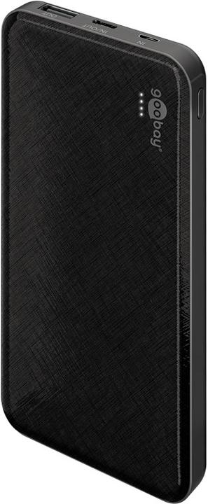 Goobay Powerbank Slimline 10.000 mAh (10000 mAh, 37 Wh)