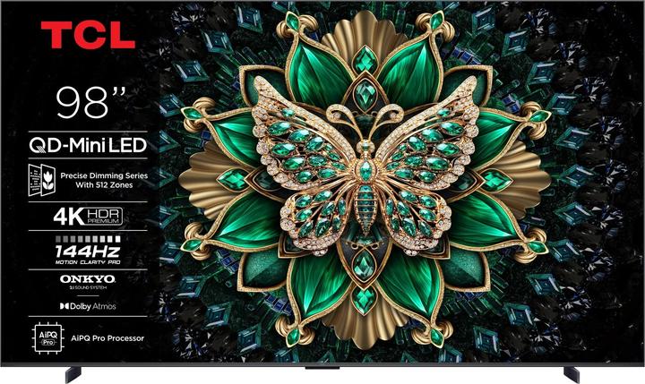 TCL 98C6K (98", QLED, Mini-LED, 4K, 2025)