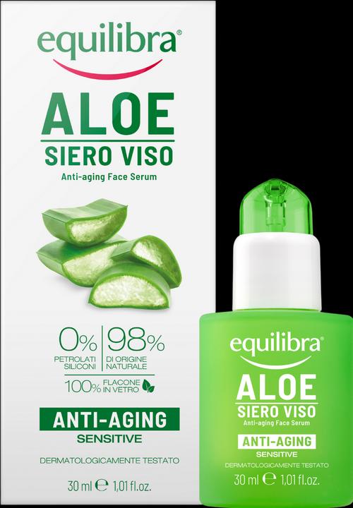 Produktbild Equilibra Aloe Anti-Aging Anti-Wrinkle Facial Serum 30ml (30 ml)