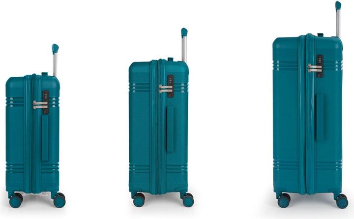 Produktbild Gabol Saori 4 Rollen Kofferset 3-teilig mit Dehnfalte (220 l, XL (ab 115l))