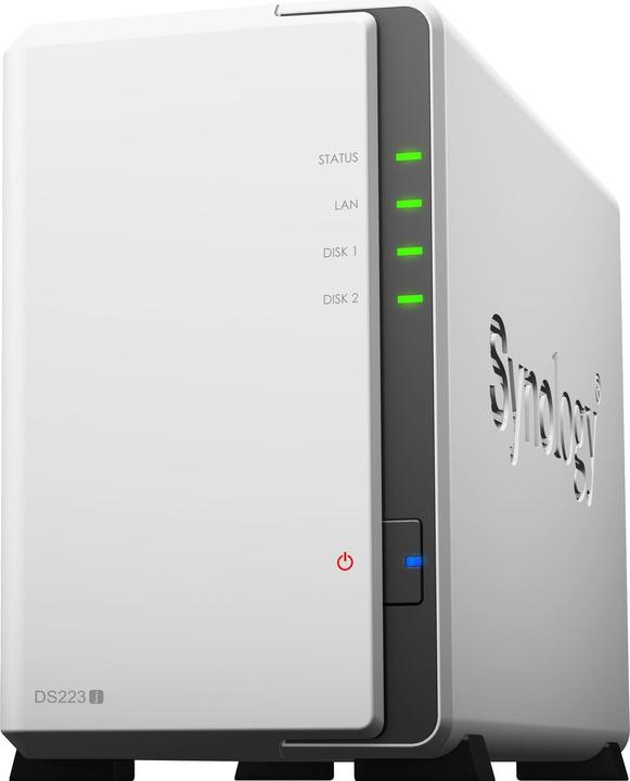 Produktbild Synology DS223J (2 x 4 TB, Synology HAT 33xx)